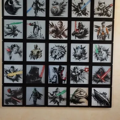 Bộ cố định lên tường cho khung 200x200mm