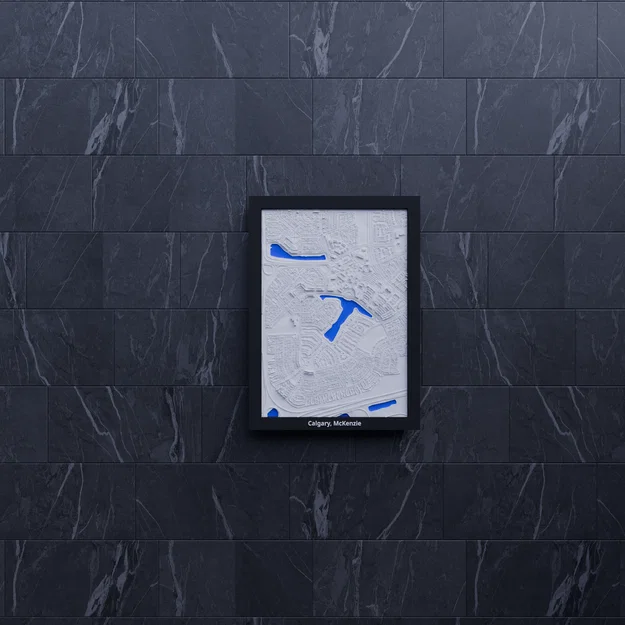 Calgary, McKenzie, Canada - Mô hình 3D thu nhỏ - Image 7