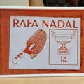 Khung cho “Nadal-on-Court-Plaque” - Thumbnail 5