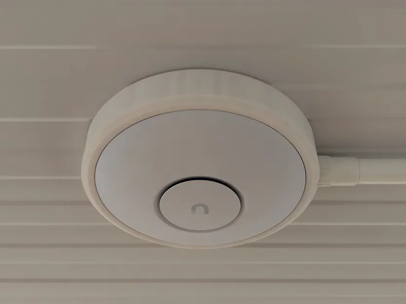 Ngàm gắn trần (surface mount) cho Unifi AP, có cổng conduit 20mm - Image 1