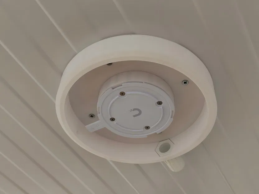 Ngàm gắn trần (surface mount) cho Unifi AP, có cổng conduit 20mm - Image 4