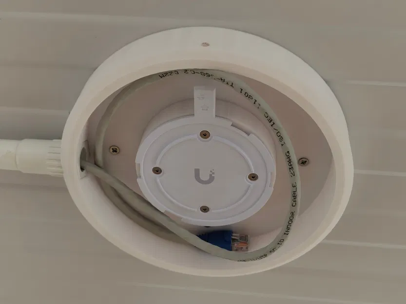 Ngàm gắn trần (surface mount) cho Unifi AP, có cổng conduit 20mm - Image 5