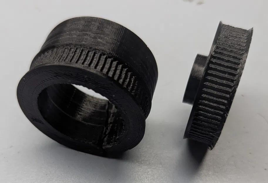 Pulley GT2 và bracket gắn spindle encoder cho máy tiện 9x20 - Image 1