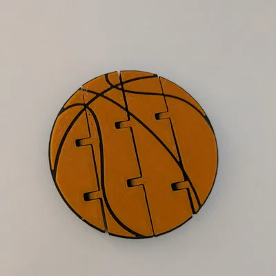 Bóng rổ fidget khớp linh hoạt – 75mm print-in-place