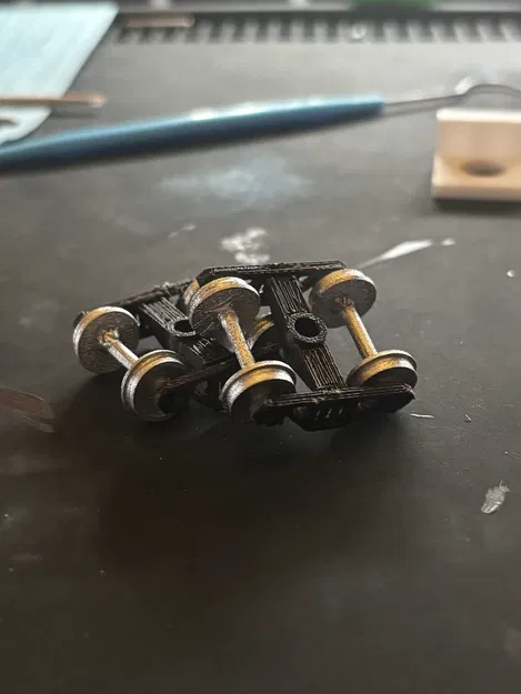 Bộ bánh xe tỉ lệ HO (Ho scale Wheels) - Image 1