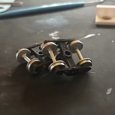 Bộ bánh xe tỉ lệ HO (Ho scale Wheels)