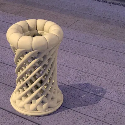 Hộp Đựng Đan Xoắn (Twisted Weave Container)