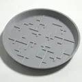 Dĩa lót chậu hình học tối giản phong cách Nhật (Japanese-Inspired Geometric Plant Pot Saucer) - Thumbnail 2