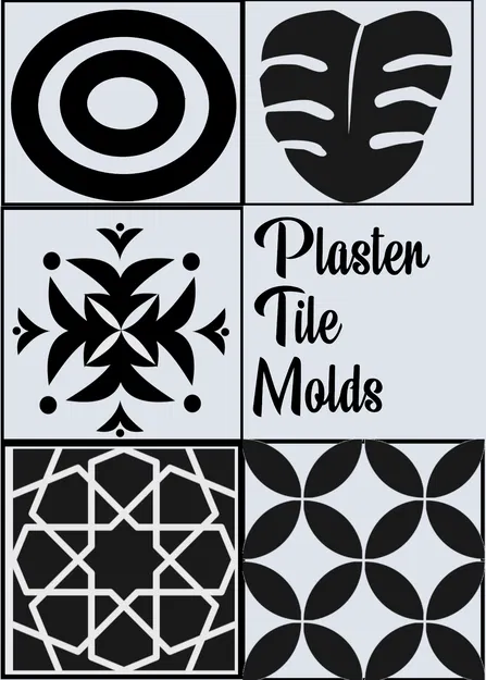 Khuôn gạch thạch cao (Plaster Tile Molds) - Image 1