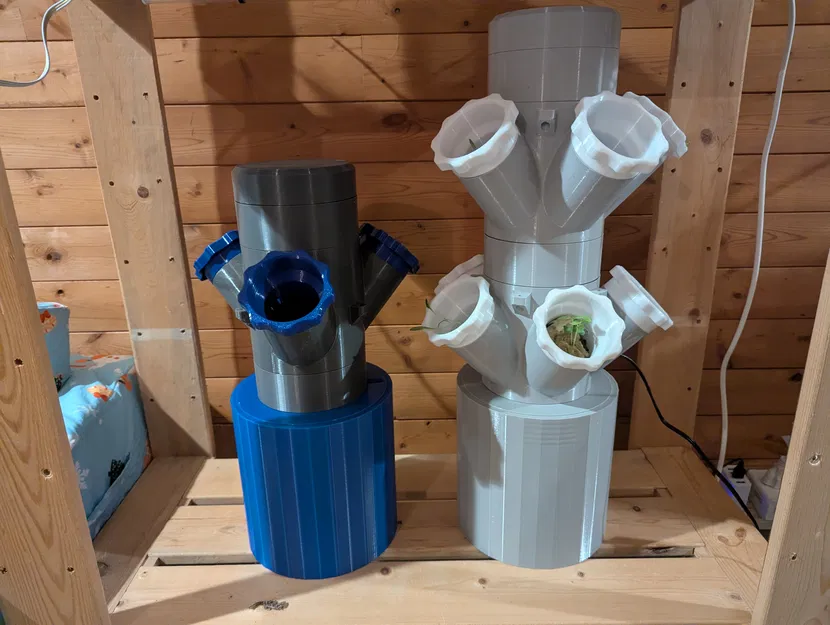 Chậu Tháp Thủy Canh (Hydroponics Tower Pot) - Image 3