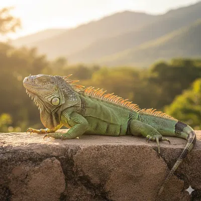 Thằn lằn Iguana xanh (Green Iguana)
