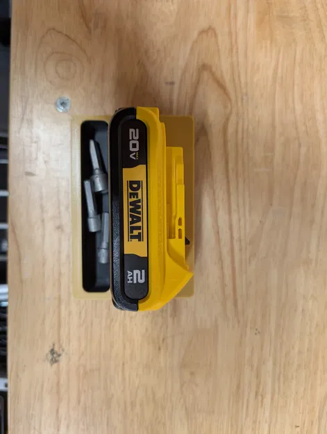 Khay Gridfinity pin DEWALT 20V MAX 2Ah + ngăn chứa phụ - Image 3