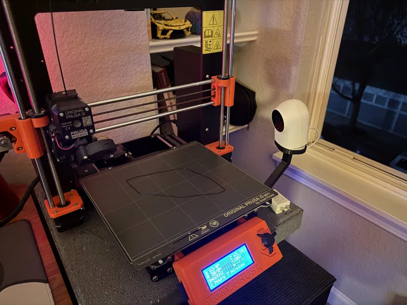 Ngàm gắn Aqara G2H Pro cho Prusa MK3S+ - Image 1