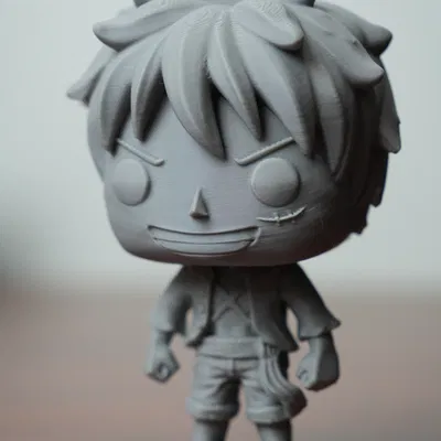 Monkey D. Luffy - One Piece (anime) - 2 phiên bản