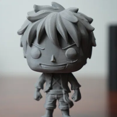 Monkey D. Luffy - One Piece (anime) - 2 phiên bản