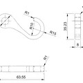 Móc Treo Dù Che Nắng Đơn Giản (Simple Shade Umbrella Hook) - Thumbnail 1