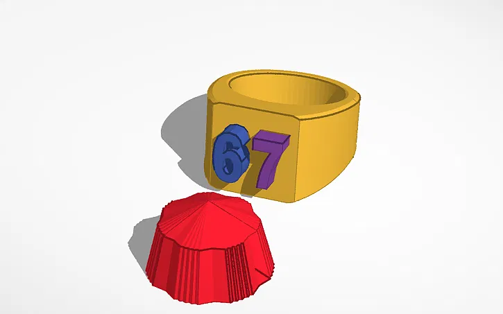 Nhẫn Hidden 67 Ring!! - Image 1