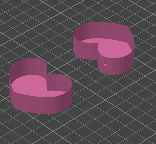 Khuôn làm xà phòng/nến hình trái tim - Image 1