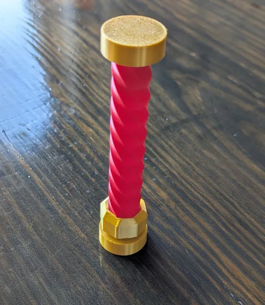 Fidget dạng ốc/vòi (screw/baton fidget) - Image 1