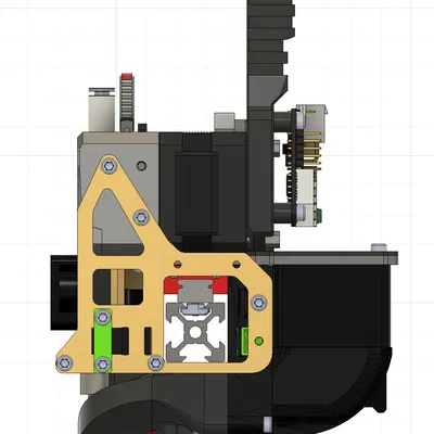 Toolhead hotend Magnum Plus cho RatRig 4.0 & 4.1