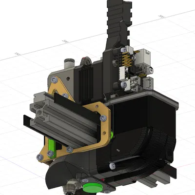 Toolhead hotend Magnum Plus cho RatRig 4.0 & 4.1
