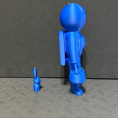 Phi hành gia và thỏ Phục Sinh