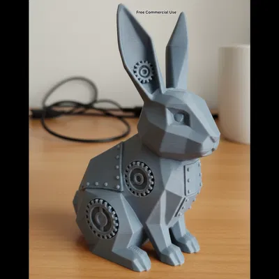 Tượng Thỏ Steampunk