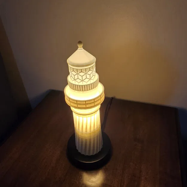 Đèn bàn Hải đăng trang trí - Image 1