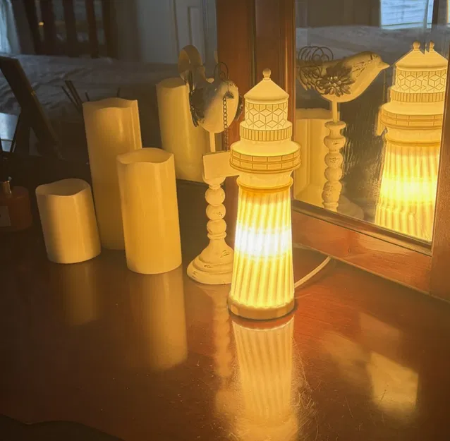 Đèn bàn Hải đăng trang trí - Image 2