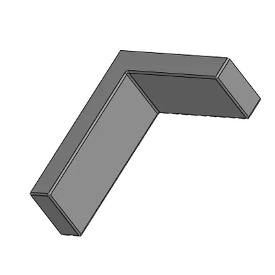 Ốp che ke kệ (Shelf bracket cover) 3x4