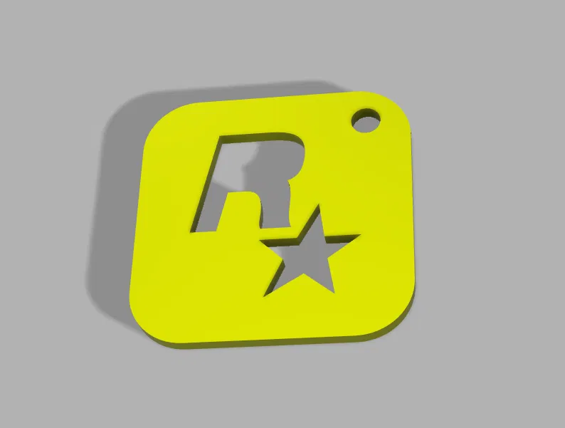 Móc khóa Rockstar Games - Image 1