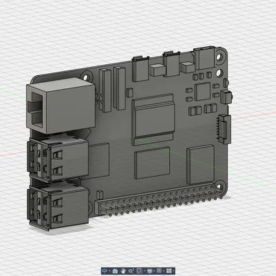 Mẫu chính thức Raspberry Pi 5