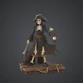Thuyền Trưởng Hải Tặc Undead Dạng Xương – Buccaneer Bị Nguyền Rủa - Thumbnail 1