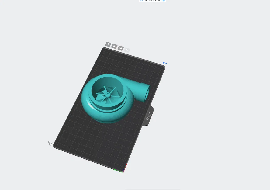 Mô hình 3D turbi - Image 1