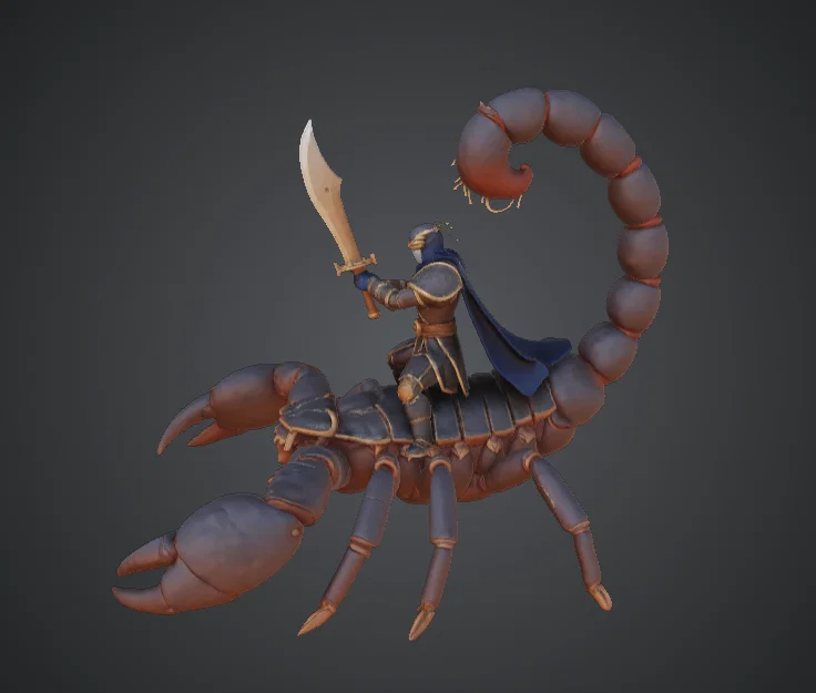 Kỵ Sĩ Bọ Cạp – Kỵ Binh Bọ Cạp Sa Mạc Khổng Lồ - Image 1