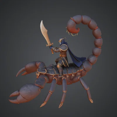 Kỵ Sĩ Bọ Cạp – Kỵ Binh Bọ Cạp Sa Mạc Khổng Lồ