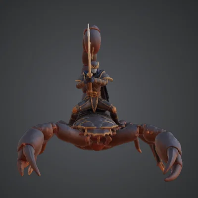 Kỵ Sĩ Bọ Cạp – Kỵ Binh Bọ Cạp Sa Mạc Khổng Lồ