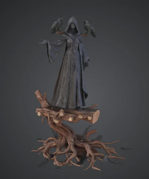 Phù Thủy Quạ Trên Rễ Cây Xoắn – Nữ Pháp Sư Rừng U Tối - Image 1