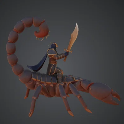 Kỵ Sĩ Bọ Cạp – Kỵ Binh Bọ Cạp Sa Mạc Khổng Lồ