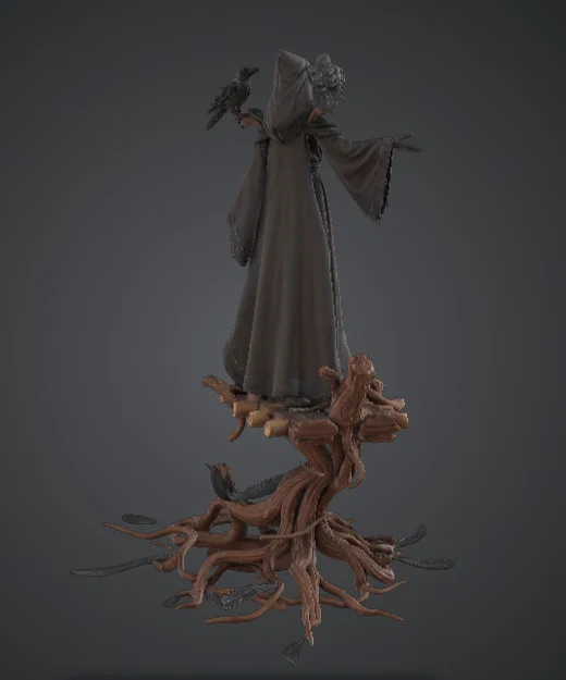 Phù Thủy Quạ Trên Rễ Cây Xoắn – Nữ Pháp Sư Rừng U Tối - Image 3