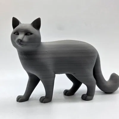 Mèo Đứng Có Thể Sơn (Paintable Standing Cat)
