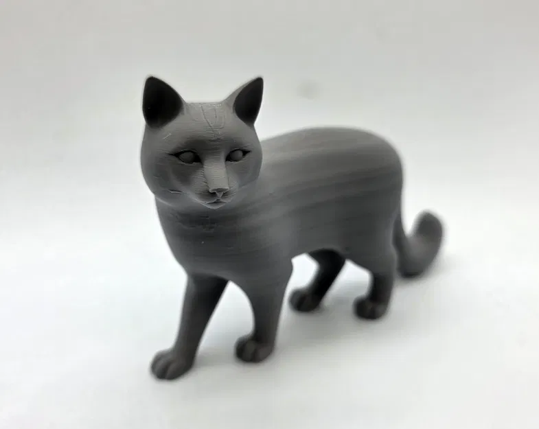 Mèo Đứng Có Thể Sơn (Paintable Standing Cat) - Image 3