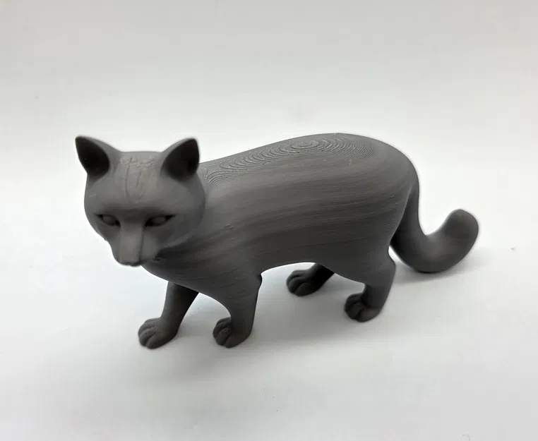 Mèo Đứng Có Thể Sơn (Paintable Standing Cat) - Image 4