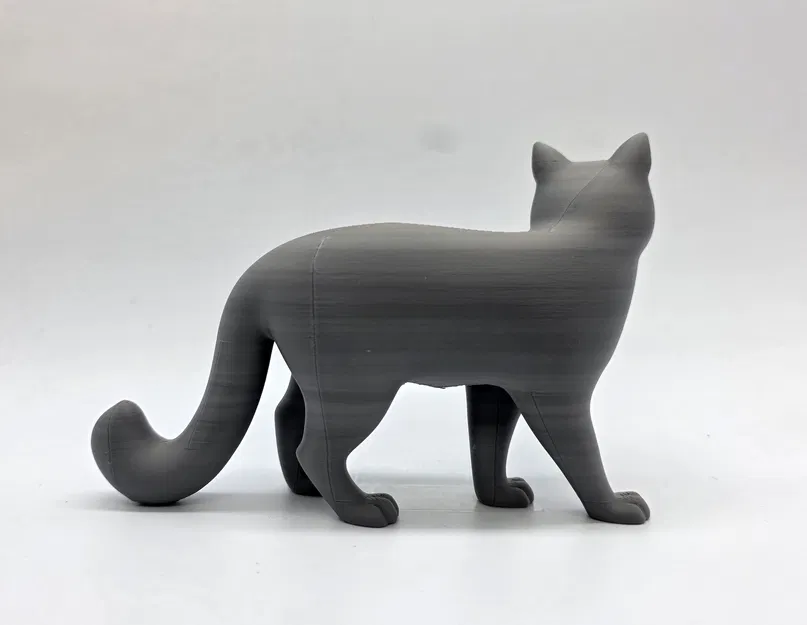Mèo Đứng Có Thể Sơn (Paintable Standing Cat) - Image 5