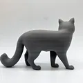 Mèo Đứng Có Thể Sơn (Paintable Standing Cat) - Thumbnail 5
