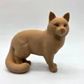 Mèo Đứng - Đuôi Xù (Standing Cat - Fluffy Tail) - Thumbnail 1