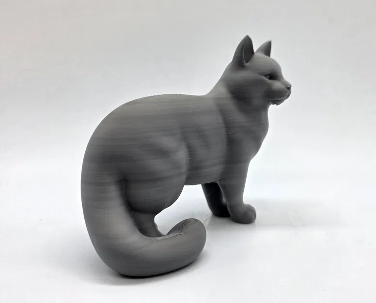 Mèo Đứng - Đuôi Xù (Standing Cat - Fluffy Tail) - Image 4
