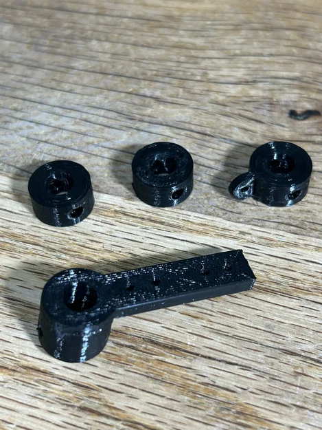 Phụ kiện mast & boom cho thuyền buồm RC T37 (Better T37 RC Sailboat Mast & Boom Fittings) - Image 1