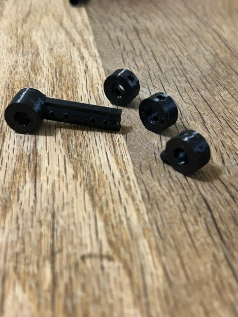 Phụ kiện mast & boom cho thuyền buồm RC T37 (Better T37 RC Sailboat Mast & Boom Fittings) - Image 2