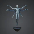 Thực Thể Eldritch Nhiều Tay Lơ Lửng – Mini Dark Fantasy Horror - Thumbnail 1